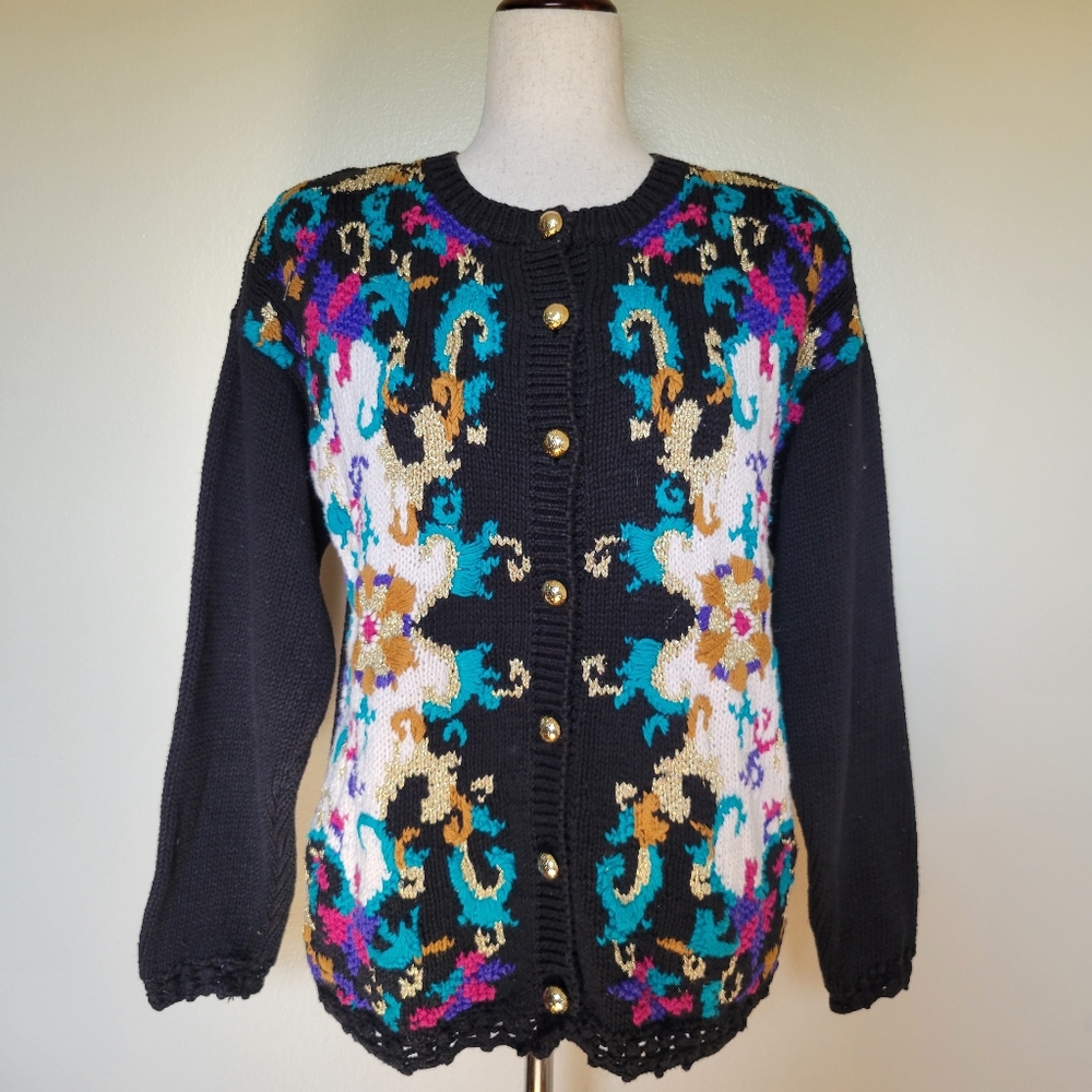 Casual Corner | 90s Vintage Funky Cardigan